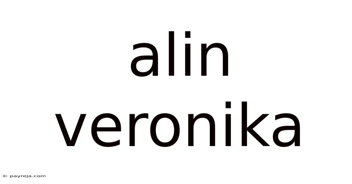 Alin Veronika Alin Veronika