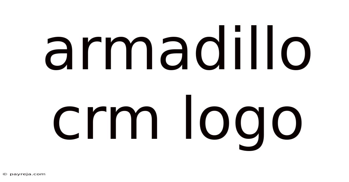 Armadillo Crm Logo Armadillo Crm Logo