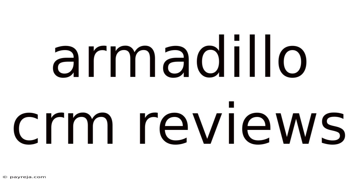 Armadillo Crm Reviews Armadillo Crm Reviews