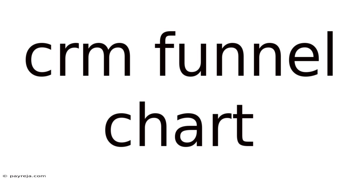 Crm Funnel Chart Crm Funnel Chart