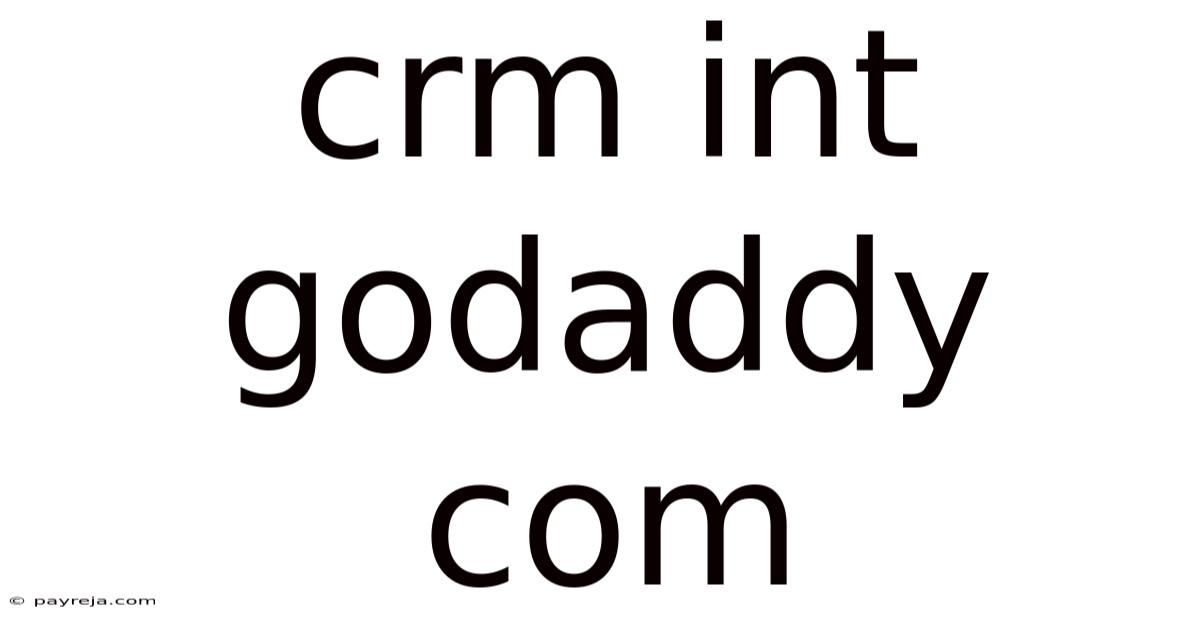 Crm Int Godaddy Com Crm Int Godaddy Com