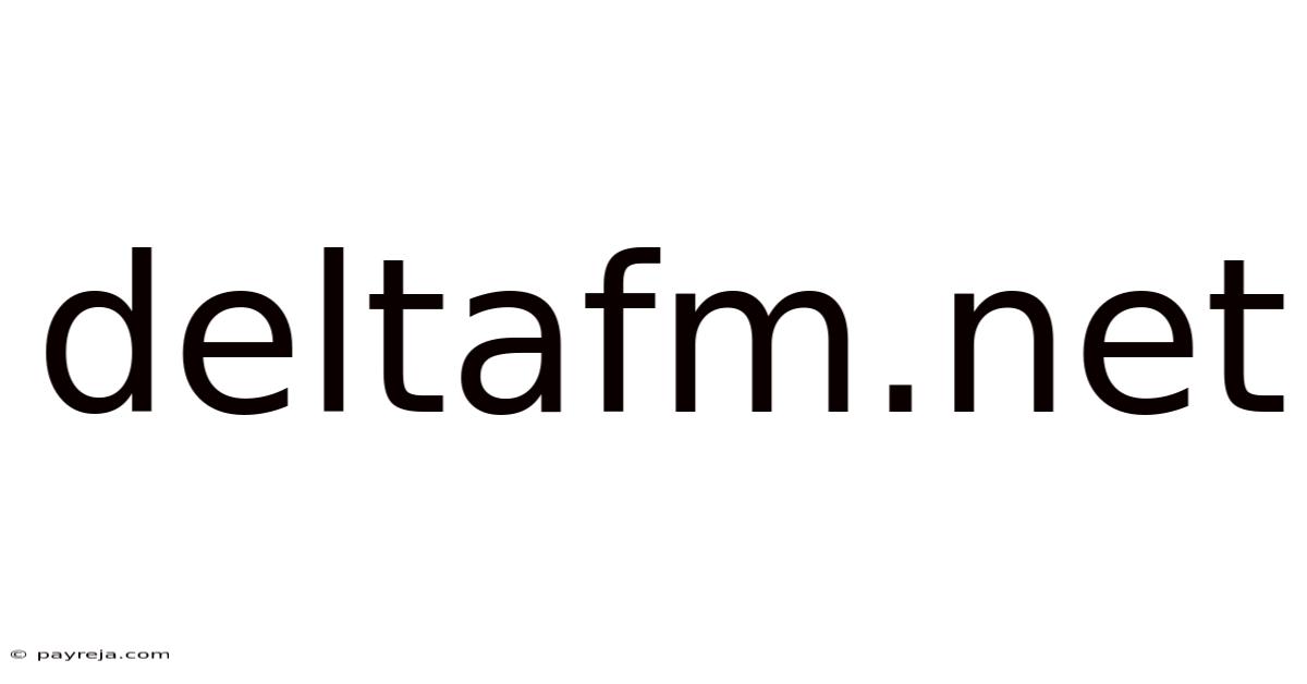 Deltafm.net Deltafm.net