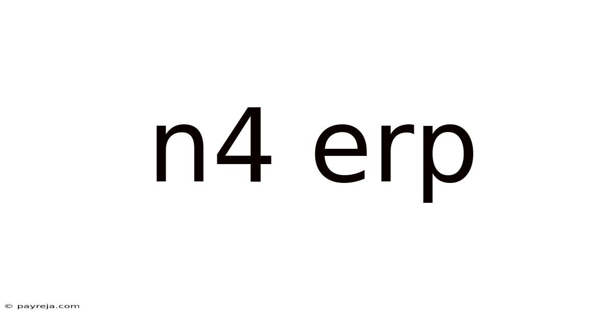 N4 Erp