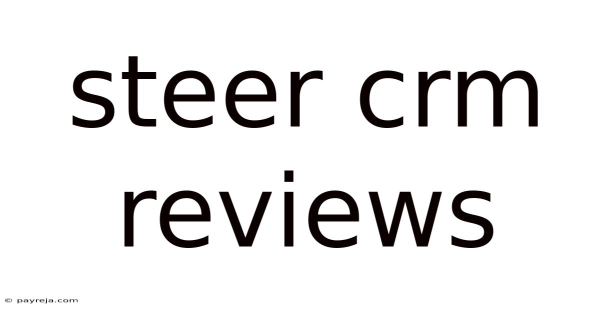 Steer Crm Reviews Steer Crm Reviews