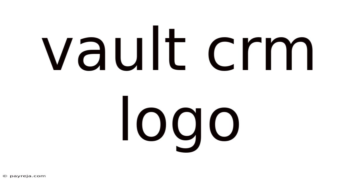 Vault Crm Logo Vault Crm Logo