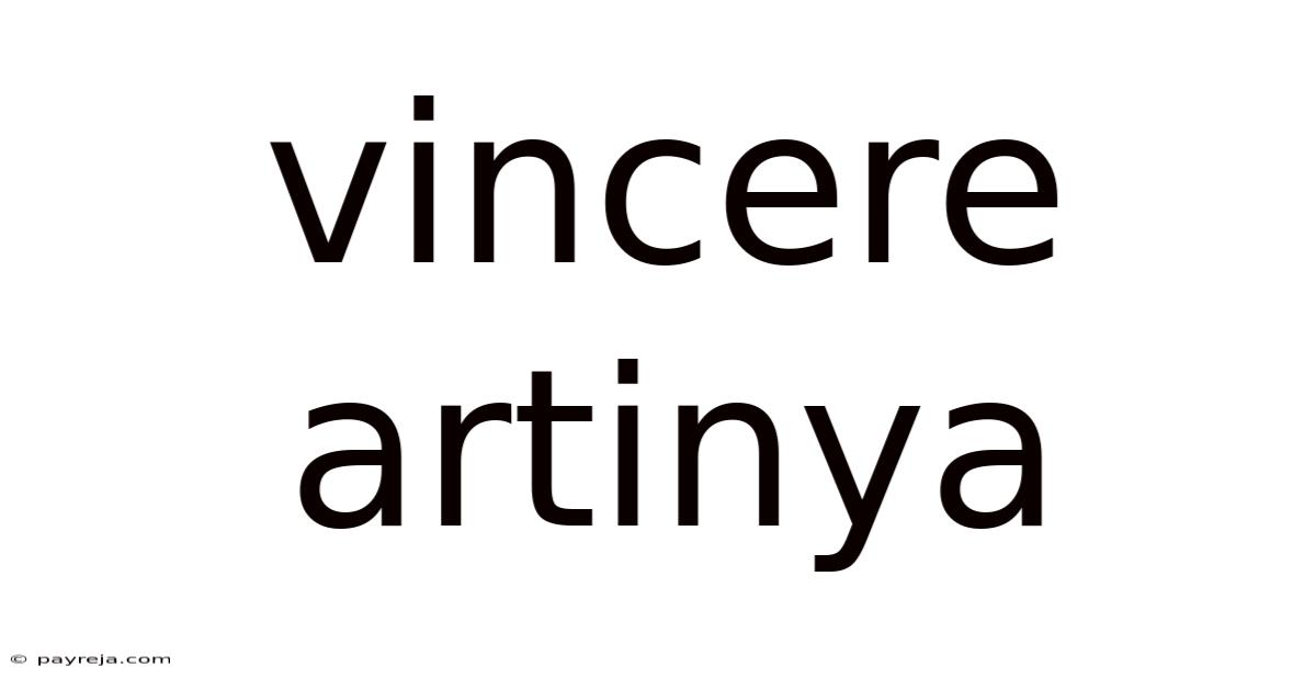 Vincere Artinya